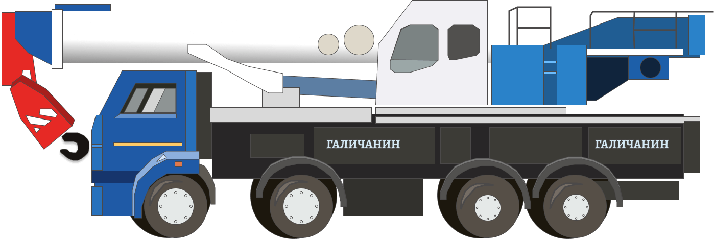 Аренда автокрана Галичанин КС-65713-1 в Вологде